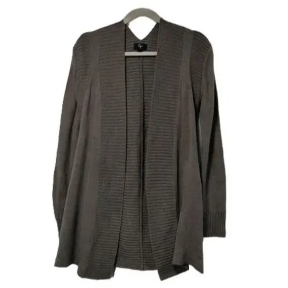 Aqua Open Longline Open Cardigan S/M - Picture 1 of 11